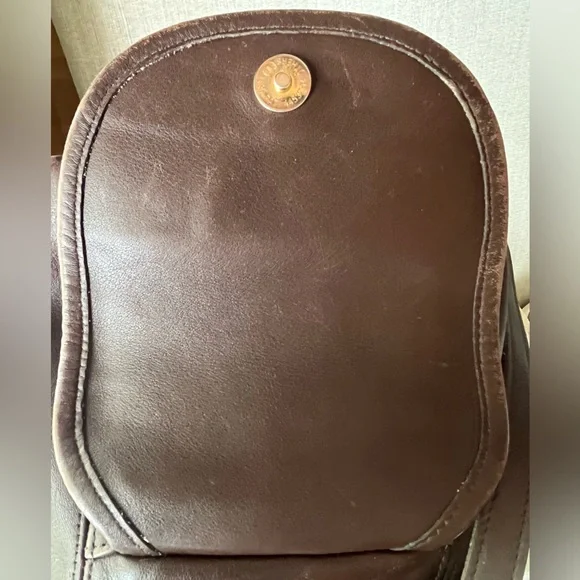 VINTAGE Coach Brown Leather Soho Small Satchel from 90s. - Picture 11 of 15